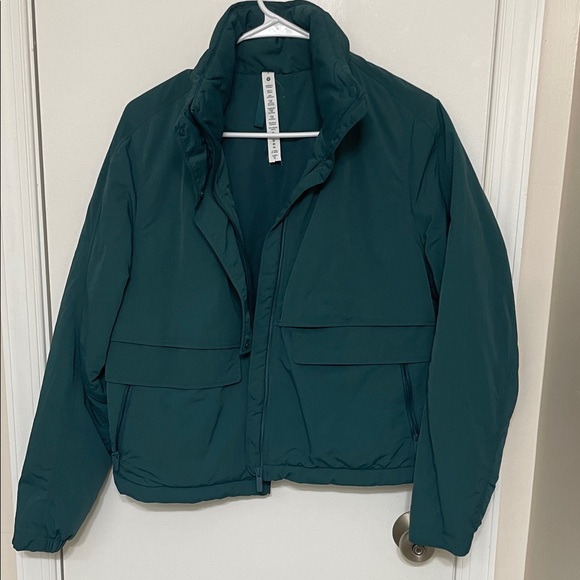 lululemon athletica Jackets & Blazers - Lululemon Green Jasper Always Effortless Insulated Jacket